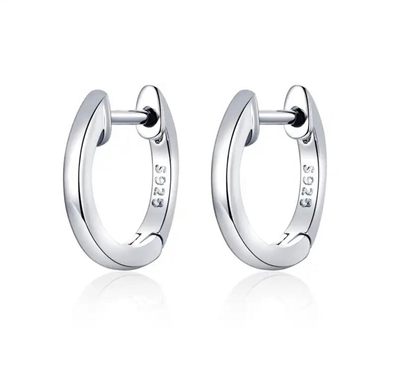 Silver hoop shop earrings wholesale