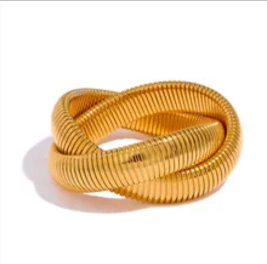 Gold Stackable Bracelet