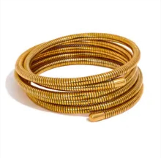 Gold Stackable Bracelet