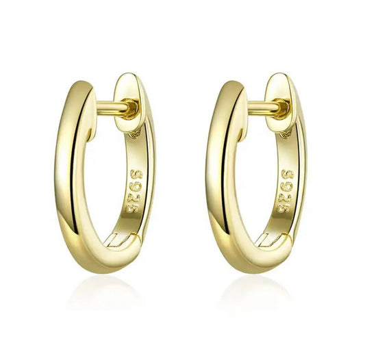 Gold Hoop Earrings