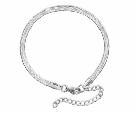 Silver Snake Bracelet