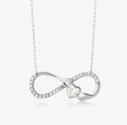 Silver Infinity Necklace