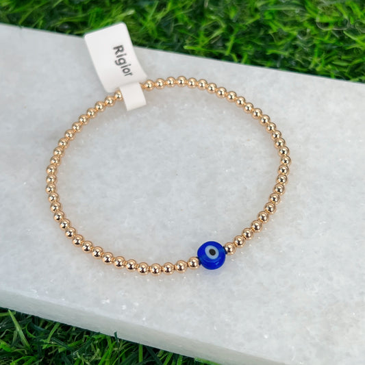 Blue Evil Eye Protection Bracelet