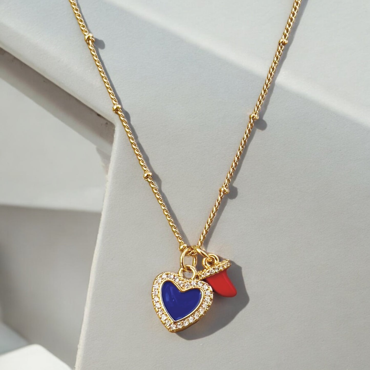 Heart Cornicello Necklace